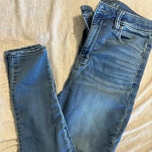 American Eagle super high rise jeggings